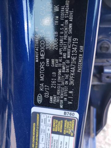 Photo 11 VIN: 3KPFK4A71HE134719 - KIA FORTE 