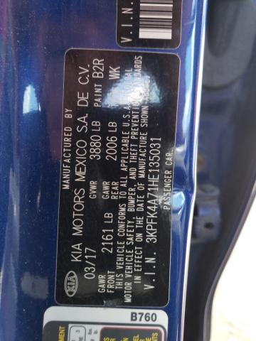 Photo 12 VIN: 3KPFK4A71HE135031 - KIA FORTE 