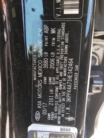 Photo 12 VIN: 3KPFK4A71HE142464 - KIA FORTE LX 