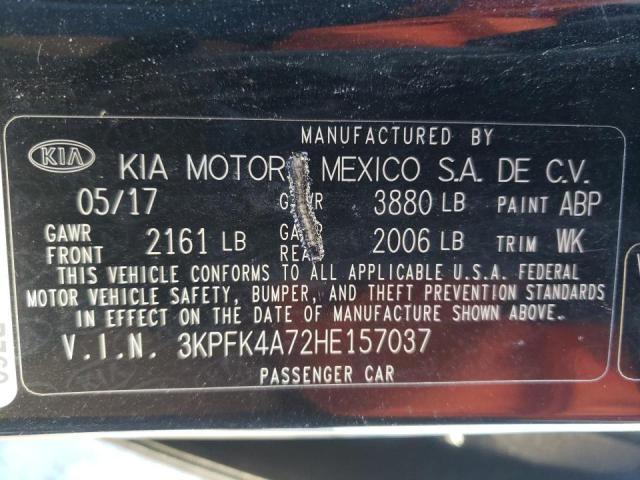 Photo 9 VIN: 3KPFK4A72HE157037 - KIA FORTE LX 