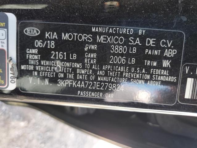 Photo 11 VIN: 3KPFK4A72JE279824 - KIA FORTE LX 