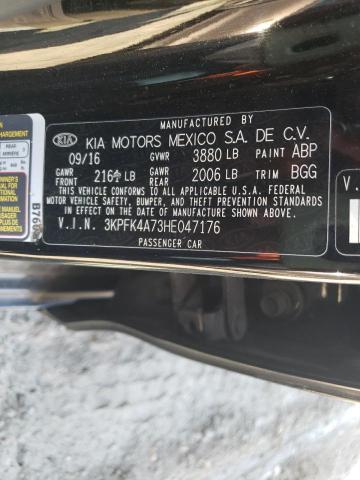 Photo 11 VIN: 3KPFK4A73HE047176 - KIA FORTE LX 