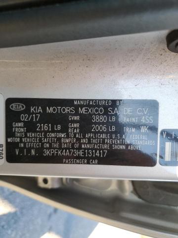 Photo 11 VIN: 3KPFK4A73HE131417 - KIA FORTE LX 