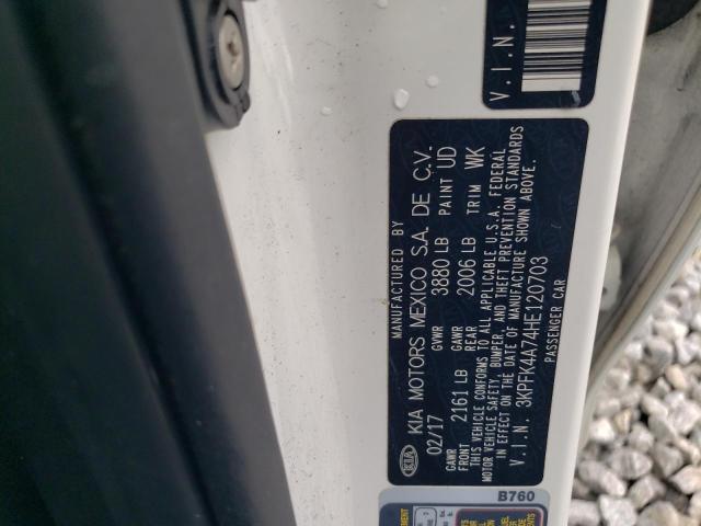 Photo 11 VIN: 3KPFK4A74HE120703 - KIA FORTE LX 