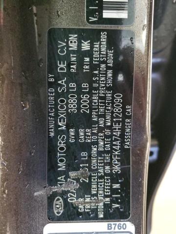 Photo 11 VIN: 3KPFK4A74HE128090 - KIA FORTE LX 