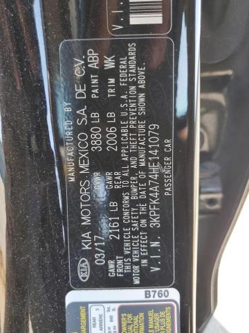 Photo 11 VIN: 3KPFK4A74HE141079 - KIA FORTE 