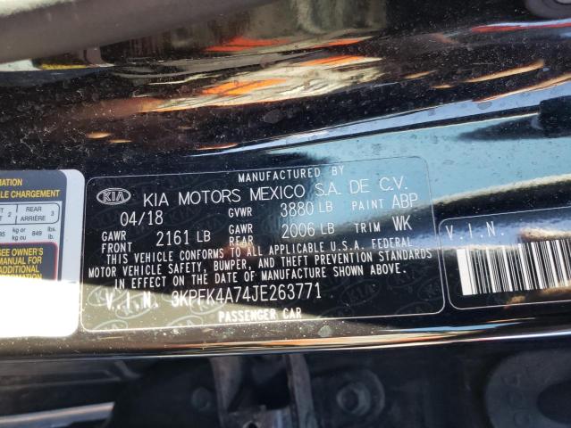 Photo 9 VIN: 3KPFK4A74JE263771 - KIA FORTE LX 