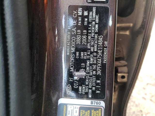 Photo 9 VIN: 3KPFK4A75HE114845 - KIA FORTE LX 