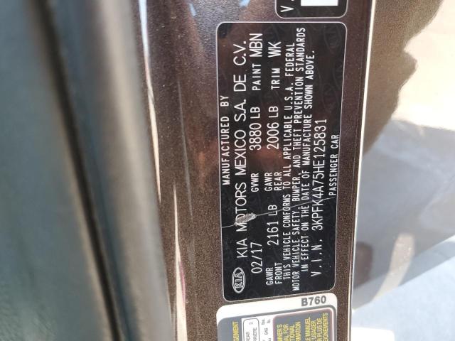 Photo 12 VIN: 3KPFK4A75HE125831 - KIA FORTE LX 