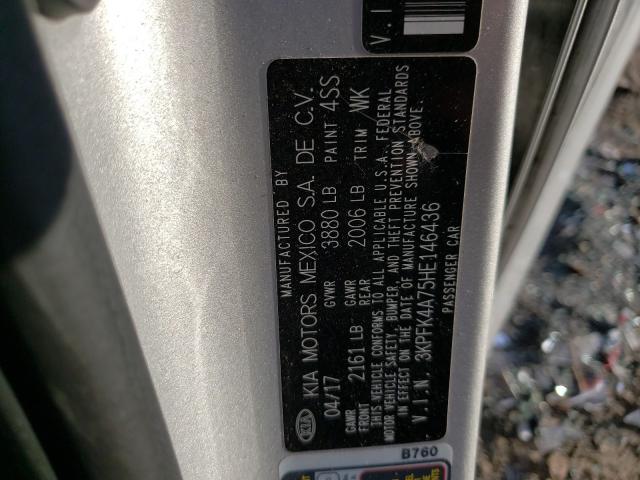 Photo 9 VIN: 3KPFK4A75HE146436 - KIA FORTE LX 