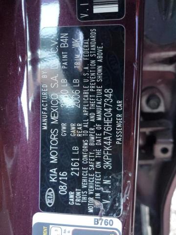 Photo 11 VIN: 3KPFK4A76HE047348 - KIA FORTE LX 