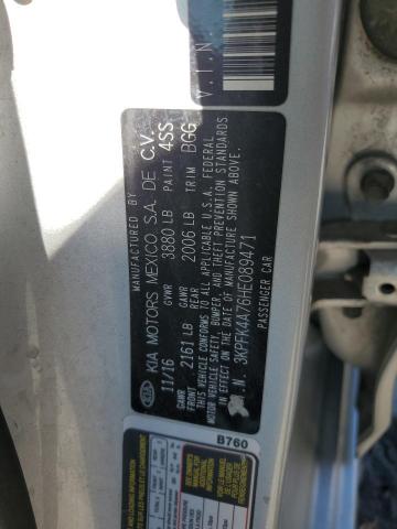 Photo 12 VIN: 3KPFK4A76HE089471 - KIA FORTE LX 