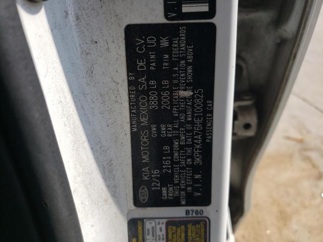 Photo 11 VIN: 3KPFK4A76HE100825 - KIA FORTE LX 