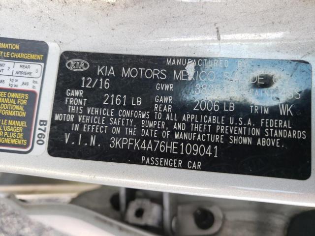 Photo 12 VIN: 3KPFK4A76HE109041 - KIA FORTE LX 