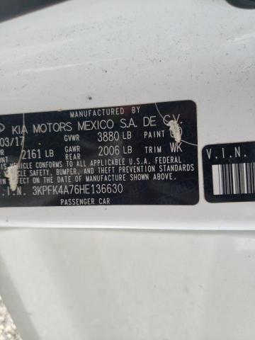 Photo 9 VIN: 3KPFK4A76HE136630 - KIA FORTE LX 