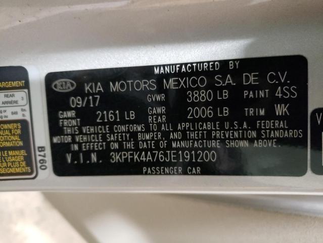 Photo 11 VIN: 3KPFK4A76JE191200 - KIA FORTE 