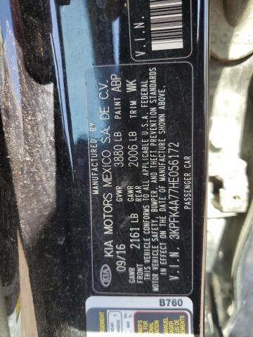 Photo 11 VIN: 3KPFK4A77HE056172 - KIA FORTE 