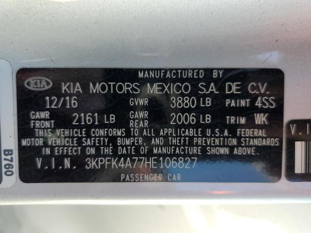 Photo 11 VIN: 3KPFK4A77HE106827 - KIA FORTE 