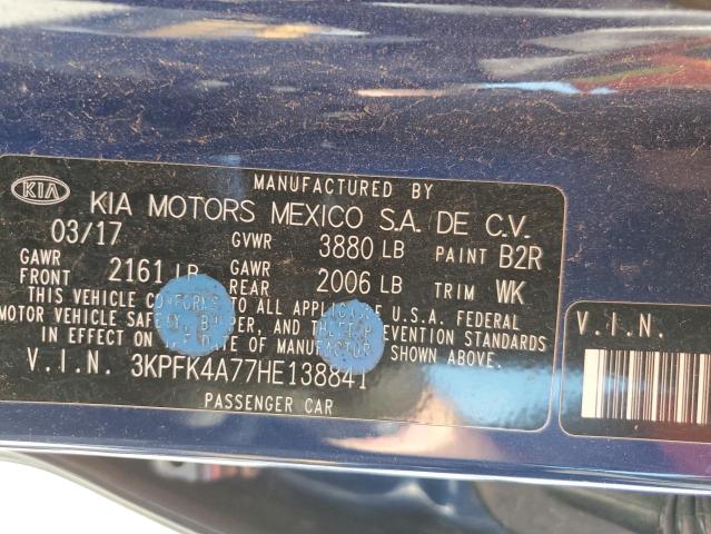 Photo 11 VIN: 3KPFK4A77HE138841 - KIA FORTE LX 