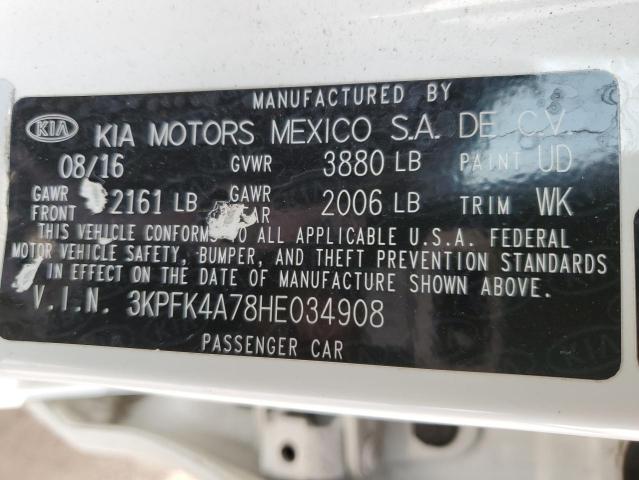 Photo 11 VIN: 3KPFK4A78HE034908 - KIA FORTE 