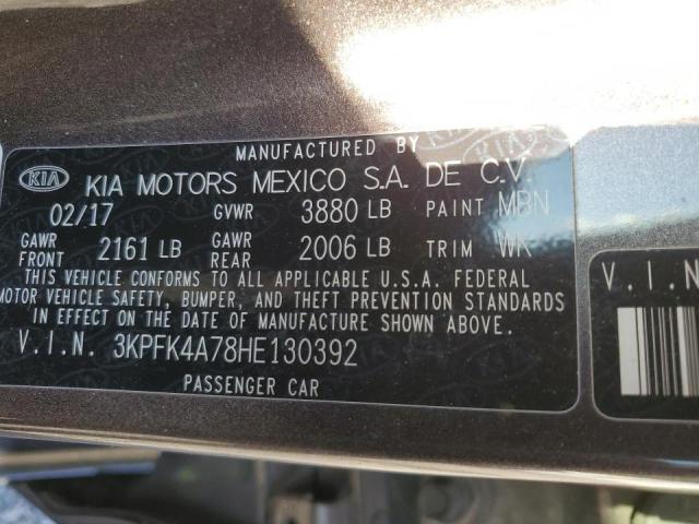 Photo 11 VIN: 3KPFK4A78HE130392 - KIA FORTE 