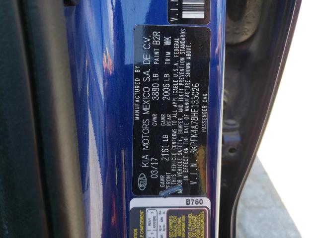 Photo 11 VIN: 3KPFK4A78HE135026 - KIA FORTE 