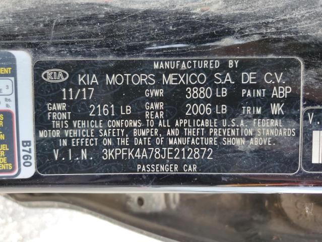 Photo 11 VIN: 3KPFK4A78JE212872 - KIA FORTE LX 