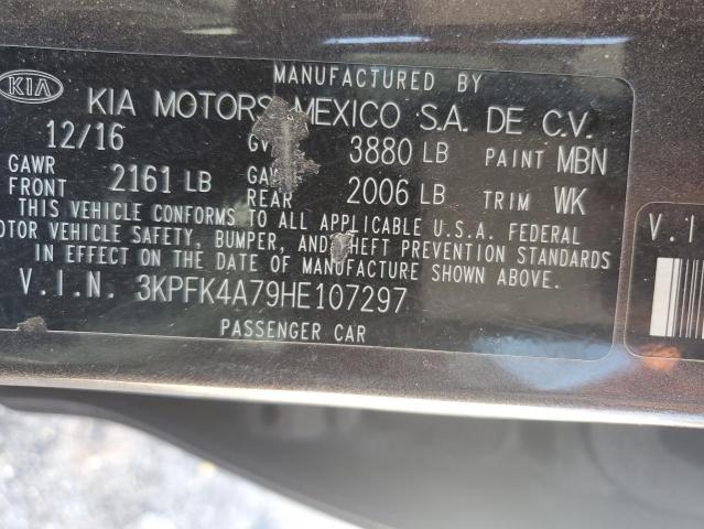 Photo 12 VIN: 3KPFK4A79HE107297 - KIA FORTE LX 