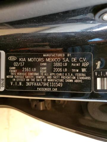 Photo 9 VIN: 3KPFK4A79HE131549 - KIA FORTE LX 