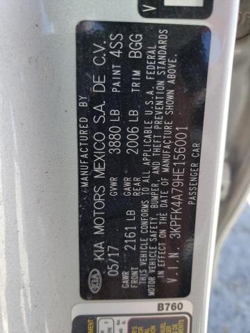 Photo 9 VIN: 3KPFK4A79HE156001 - KIA FORTE LX 