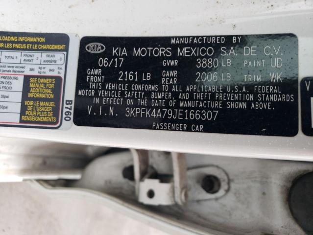 Photo 12 VIN: 3KPFK4A79JE166307 - KIA FORTE 