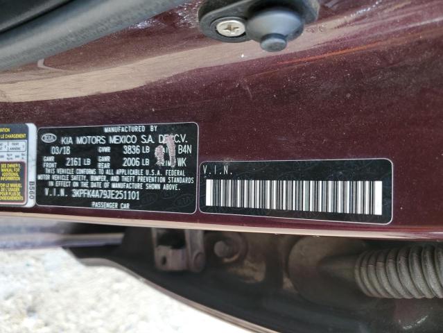 Photo 11 VIN: 3KPFK4A79JE251101 - KIA FORTE LX 