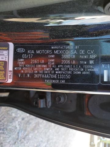 Photo 9 VIN: 3KPFK4A7XHE133150 - KIA FORTE LX 