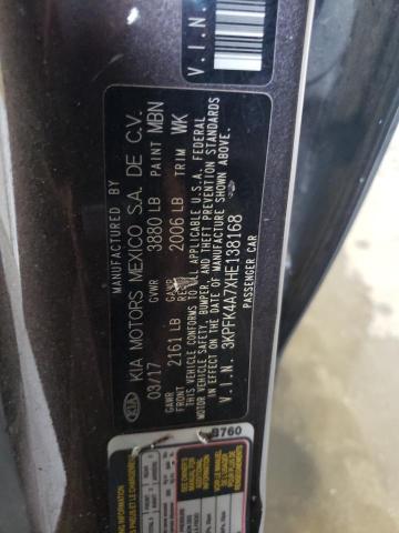 Photo 11 VIN: 3KPFK4A7XHE138168 - KIA FORTE LX 