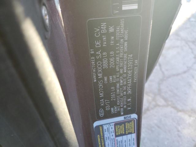 Photo 12 VIN: 3KPFK4A7XHE139174 - KIA FORTE LX 