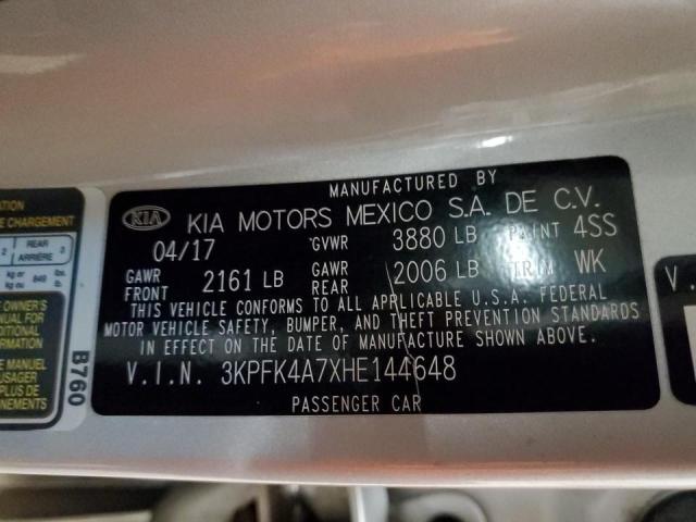 Photo 12 VIN: 3KPFK4A7XHE144648 - KIA FORTE LX 