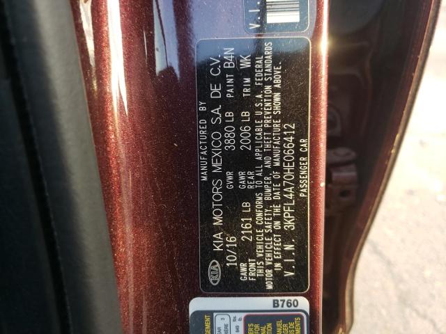 Photo 11 VIN: 3KPFL4A70HE066412 - KIA FORTE 