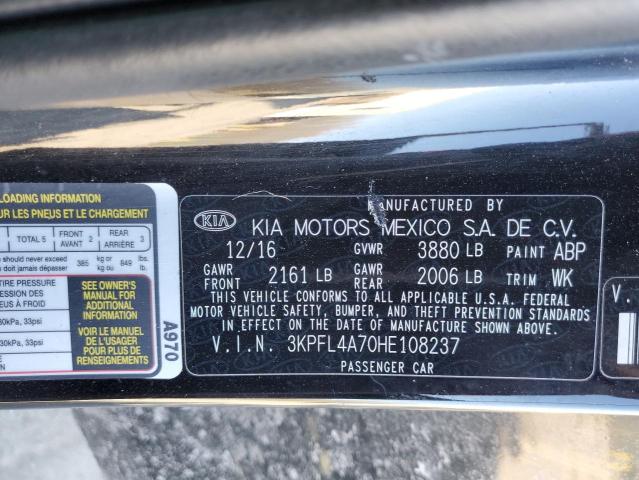 Photo 12 VIN: 3KPFL4A70HE108237 - KIA FORTE LX 