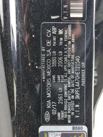 Photo 11 VIN: 3KPFL4A70HE121540 - KIA FORTE 