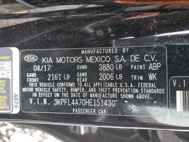 Photo 11 VIN: 3KPFL4A70HE151430 - KIA FORTE LX 