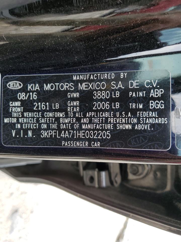 Photo 11 VIN: 3KPFL4A71HE032205 - KIA FORTE 