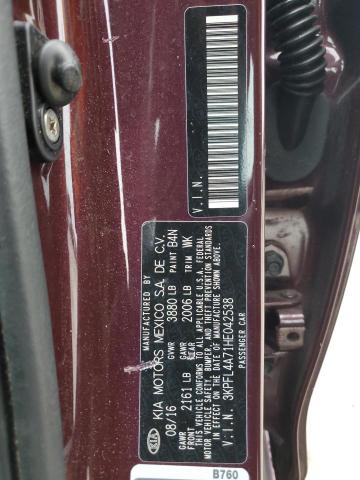 Photo 12 VIN: 3KPFL4A71HE042538 - KIA FORTE LX 