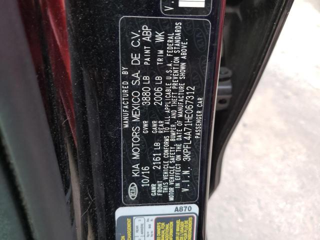 Photo 9 VIN: 3KPFL4A71HE067312 - KIA FORTE LX 