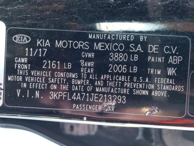 Photo 11 VIN: 3KPFL4A71JE213293 - KIA FORTE LX 