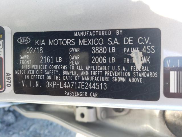 Photo 11 VIN: 3KPFL4A71JE244513 - KIA FORTE LX 