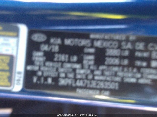 Photo 8 VIN: 3KPFL4A71JE263501 - KIA FORTE 