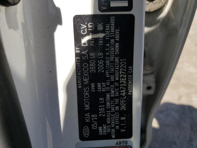 Photo 11 VIN: 3KPFL4A71JE272201 - KIA FORTE LX 