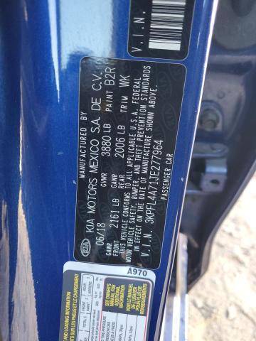 Photo 12 VIN: 3KPFL4A71JE277964 - KIA FORTE LX 