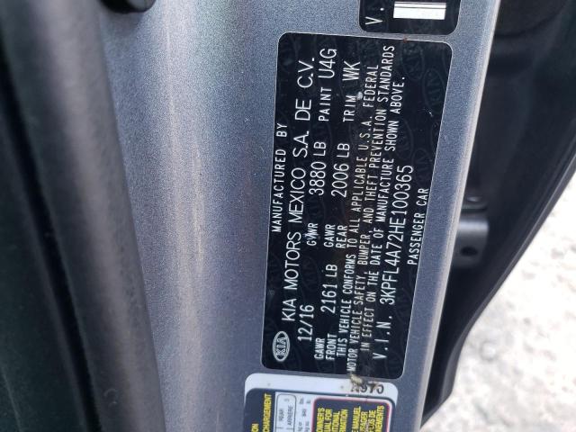 Photo 11 VIN: 3KPFL4A72HE100365 - KIA FORTE LX 