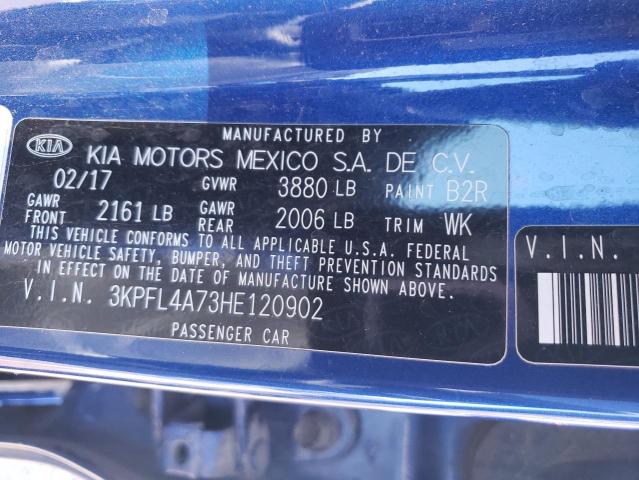 Photo 12 VIN: 3KPFL4A73HE120902 - KIA FORTE 